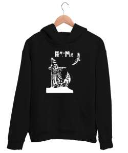 Göktürk,Göktürk logosu,Türkiye. Siyah Unisex Kapşonlu Sweatshirt