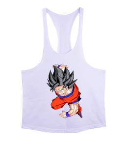 Goku Tasarım Erkek Tank Top Atlet