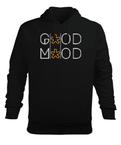 Good Mood Erkek Kapüşonlu Hoodie Sweatshirt