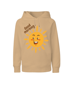 Good Morning Günaydın Çocuk Unisex Hoodie Kapüşonlu