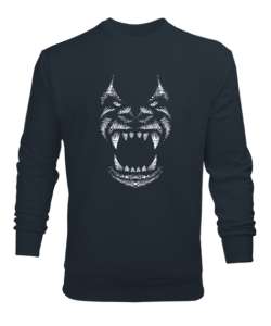 Goril Yüzü - Gorilla Füme Erkek Sweatshirt