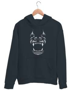 Goril Yüzü - Gorilla Füme Unisex Kapşonlu Sweatshirt