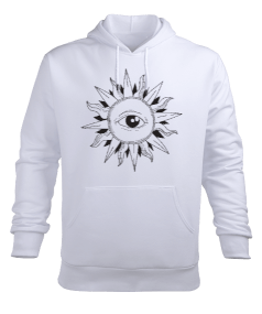 Gothic Tarz Erkek Kapüşonlu Hoodie Sweatshirt