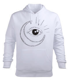 Gothic Tarz Erkek Kapüşonlu Hoodie Sweatshirt