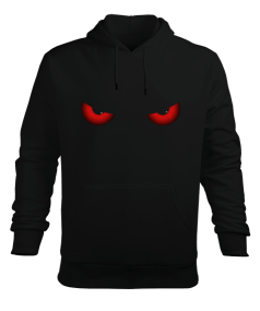 Göz ve melek kanatlı tasarım Erkek Kapüşonlu Hoodie Sweatshirt