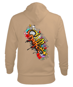 GRAFİTİ Erkek Kapüşonlu Hoodie Sweatshirt