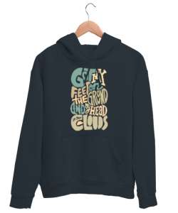 GRAFİTTİ Füme Unisex Kapşonlu Sweatshirt