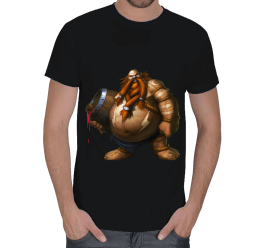 Gragas T-Shirt Siyah Erkek Tişört