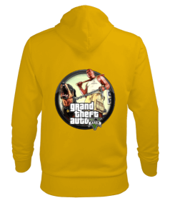 Grand Theft Auto V baskılı Erkek Kapüşonlu Hoodie Sweatshirt