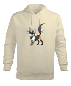 Great cat Erkek Kapüşonlu Hoodie Sweatshirt