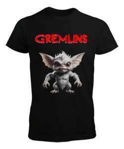 Gremlins Siyah Erkek Tişört