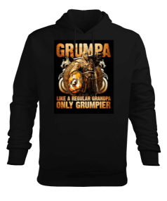 Grumpa Erkek Kapüşonlu Hoodie Sweatshirt