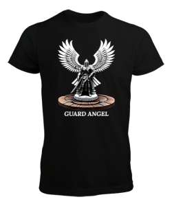 Guard Angel Siyah Erkek Tişört