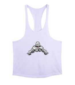 Güçlü kaslı fitness orangutan Erkek Tank Top Atlet