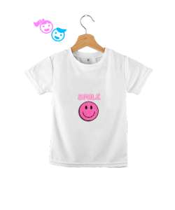  Gülümsemek Smile Beyaz Çocuk Unisex