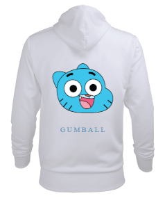 GUMBALL AND DARWİN Erkek Kapüşonlu Hoodie Sweatshirt