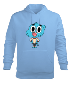 Gumball Sweatshirt Erkek Kapüşonlu Hoodie Sweatshirt