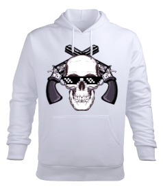 gun Erkek Kapüşonlu Hoodie Sweatshirt