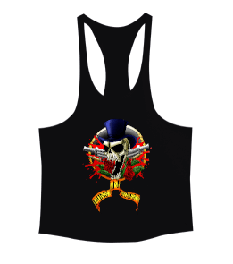 Guns N Roses Rock Baskılı Erkek Tank Top Atlet