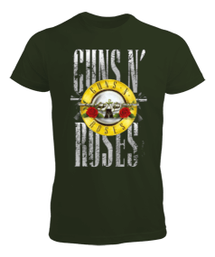 Guns N Roses Rock Baskılı Erkek Tişört