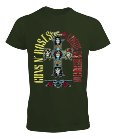 Guns N Roses Rock Baskılı Erkek Tişört