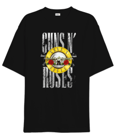 Guns N Roses Rock Baskılı Oversize Unisex Tişört