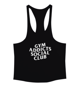 GYM Addıcts Socıal Club Erkek Tank Top Atlet