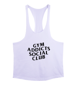 GYM Addıcts Socıal Club Erkek Tank Top Atlet