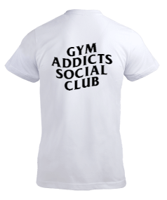 GYM Addıcts Socıal Club Erkek Tişört