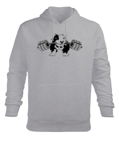 GYM Dog Erkek Kapüşonlu Hoodie Sweatshirt