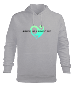 Gym Erkek Kapüşonlu Hoodie Sweatshirt