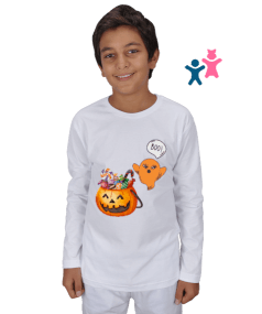 Halloween Kids - Cadılar Bayramı Çocuk Unisex Uzunkollu