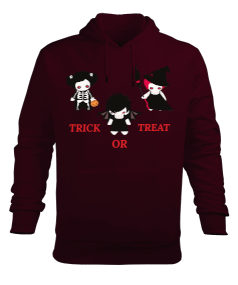 Hallowen Erkek Kapüşonlu Hoodie Sweatshirt