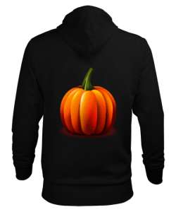 Hallowen Siyah Erkek Kapüşonlu Hoodie Sweatshirt