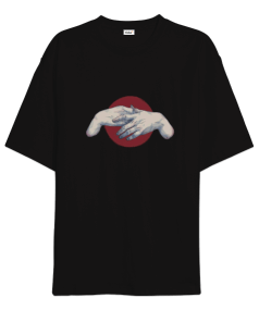 Hands Art Oversize Unisex Tişört