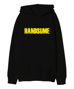 Handsome Oversize Unisex Kapüşonlu Sweatshirt