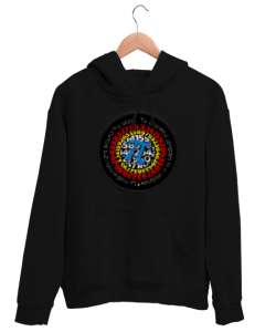 Happy Pi Day - Pi Sayısı V6 Siyah Unisex Kapşonlu Sweatshirt