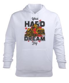 Hard Dream Erkek Kapüşonlu Hoodie Sweatshirt