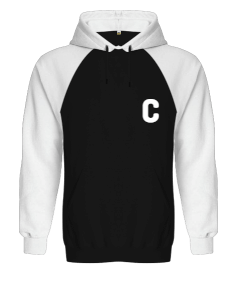 Harf-c Orjinal Reglan Hoodie Unisex Sweatshirt