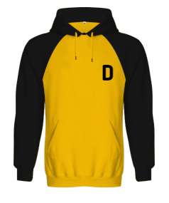 harf-d Orjinal Reglan Hoodie Unisex Sweatshirt