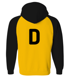 harf-d Orjinal Reglan Hoodie Unisex Sweatshirt