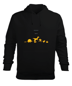 Hayvan desenli Erkek Kapüşonlu Hoodie Sweatshirt