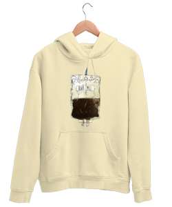 Health Potion Krem Unisex Kapşonlu Sweatshirt