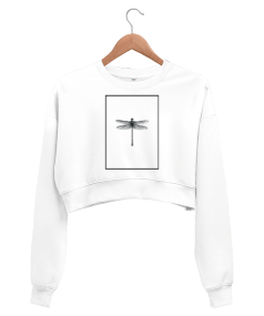 Helikopter böceği Kadın Crop Sweatshirt