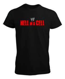 Hell In A Cell Siyah Erkek Tişört