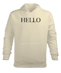 Hello Erkek Kapüşonlu Hoodie Sweatshirt Erkek Kapüşonlu Hoodie Sweatshirt