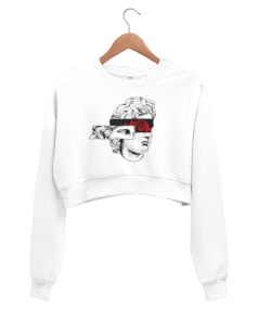 HEYKEL KAFASI Kadın Crop Sweatshirt