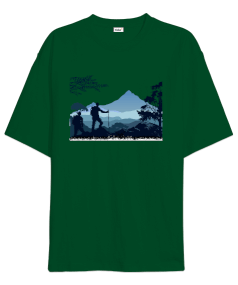 Hiking Camper Oversize Unisex Tişört