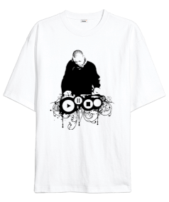 Hip hop dj Oversize Unisex Tişört