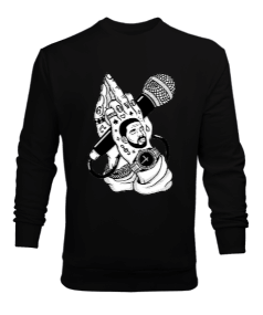 Hip hop music Erkek Sweatshirt